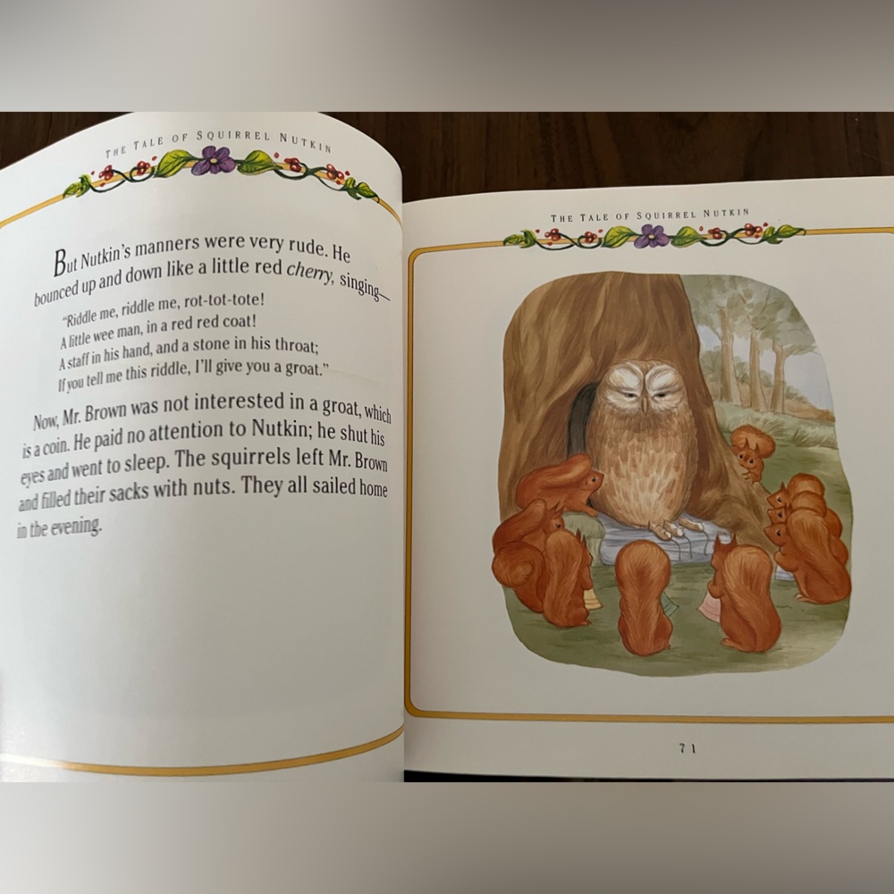 Beatrix Potter treasury book